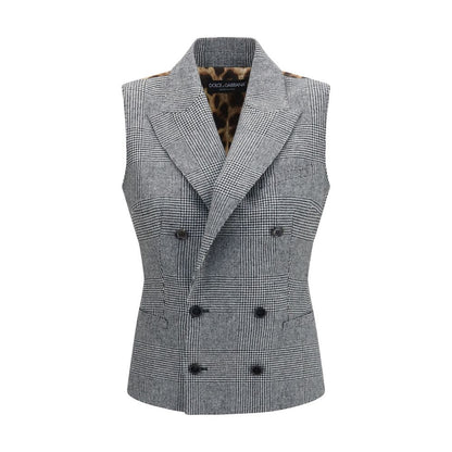 Dolce & Gabbana Gray Wool Oves Aries Blazer