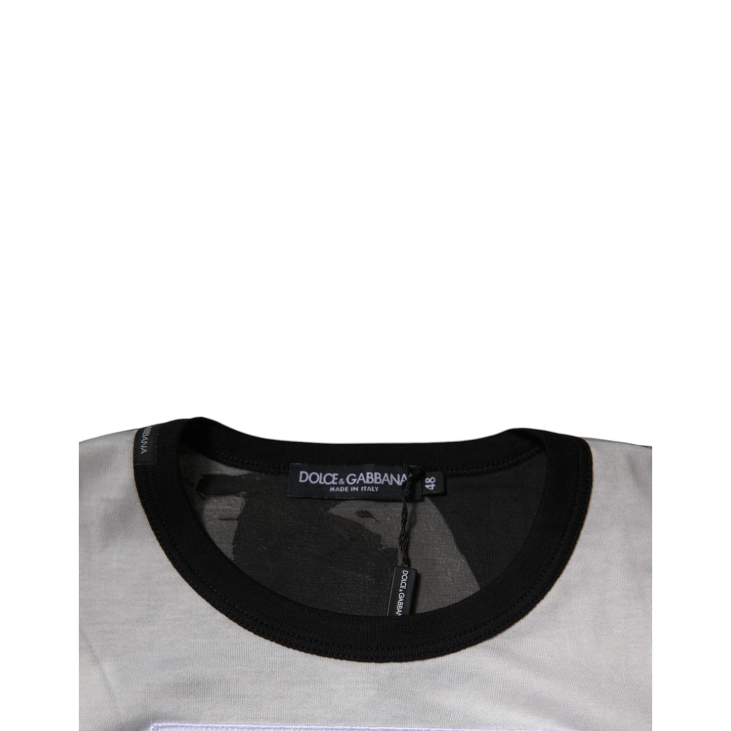 Dolce & Gabbana Multicolor Camouflage Crew Neck T-shirt
