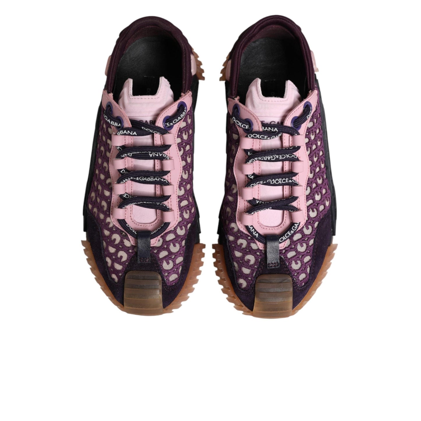 Dolce & Gabbana Multicolor Logo Low Top NS1 Sneakers Shoes