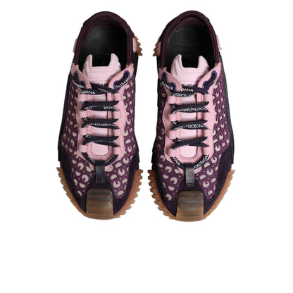 Dolce & Gabbana Multicolor Logo Low Top NS1 Sneakers Shoes