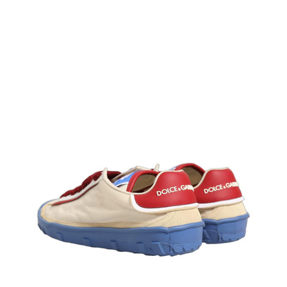 Dolce & Gabbana Multicolor Old Runner Lace Up Sneakers Shoes