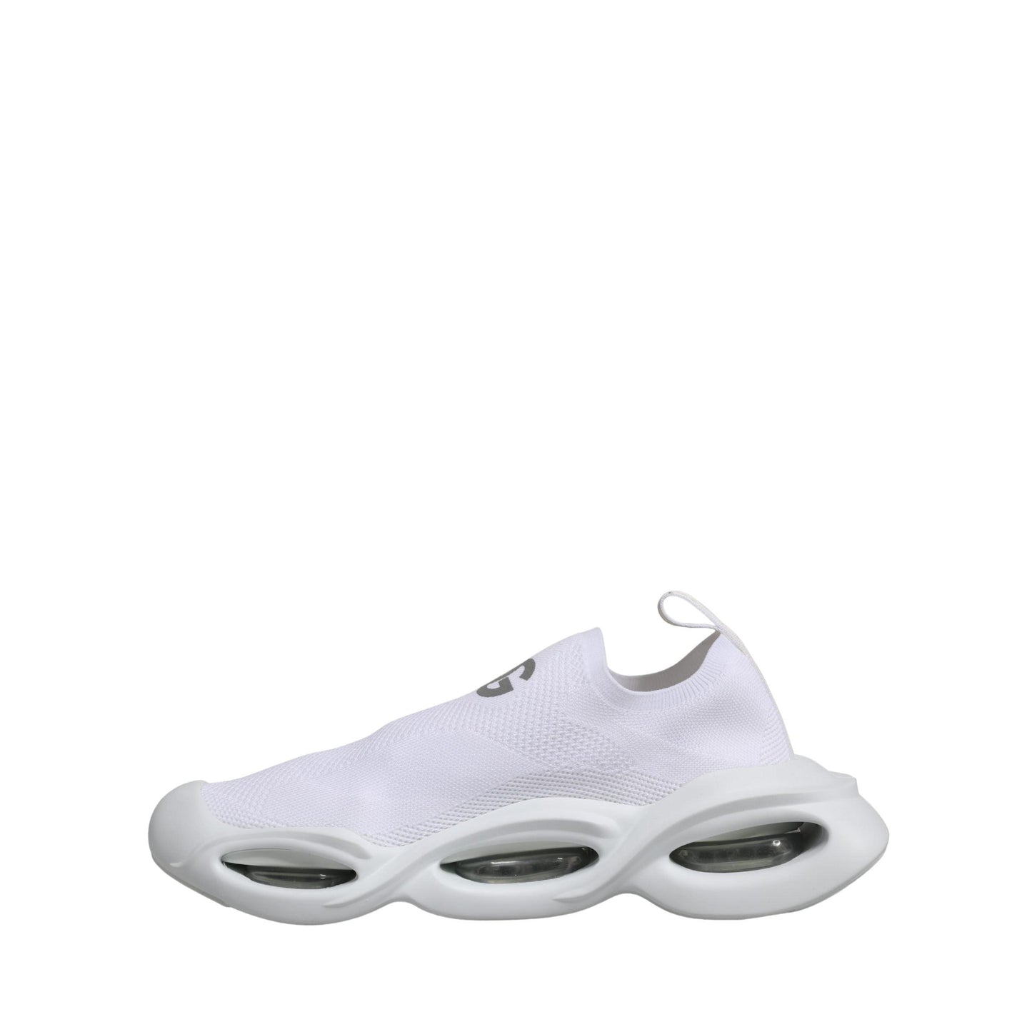 Dolce & Gabbana White Slip On Wave Low Top Sneakers Shoes