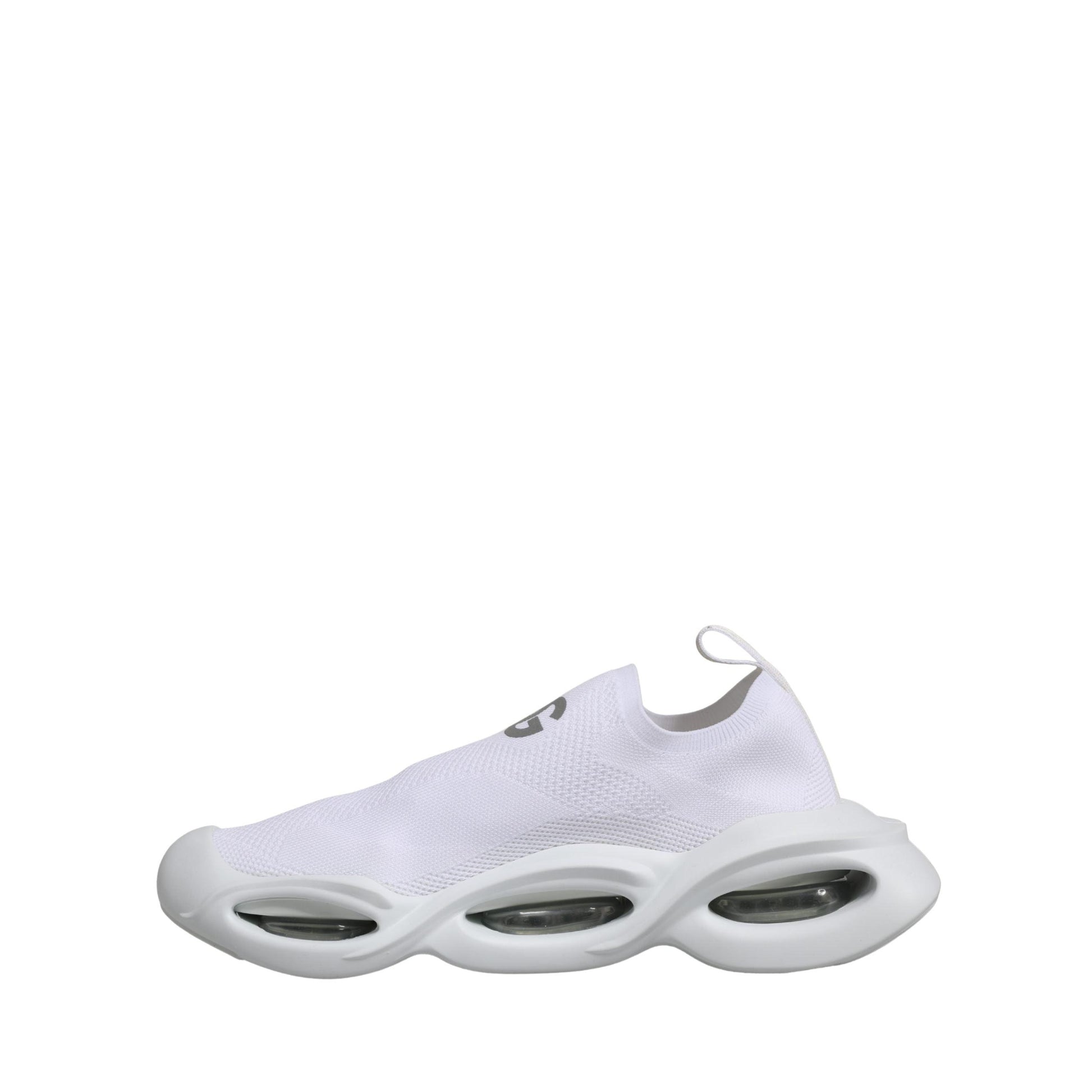 Dolce & Gabbana White Slip On Wave Low Top Sneakers Shoes