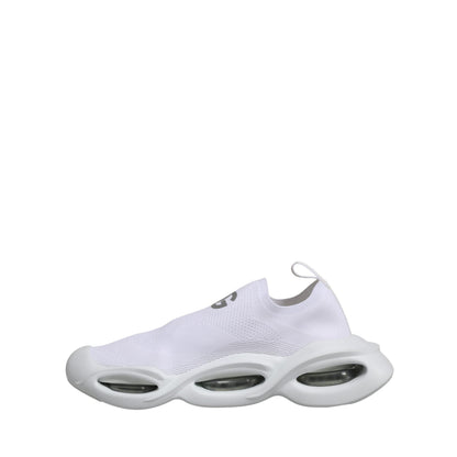 Dolce & Gabbana White Slip On Wave Low Top Sneakers Shoes