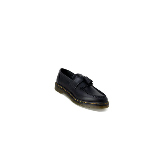 Dr. Martens Black Leather Slip-On Loafers