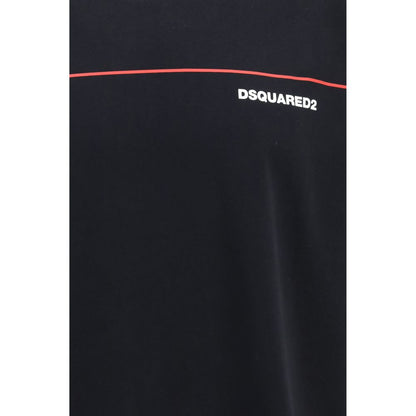Dsquared² Black Cotton T-Shirt
