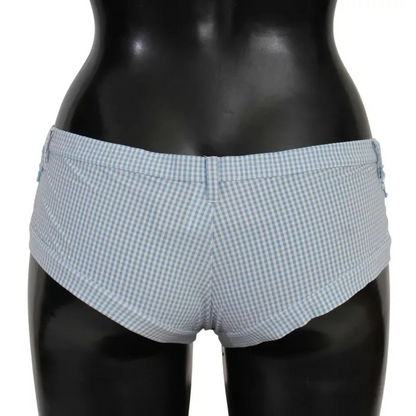 Ermanno Scervino Blue Beachwear Bottoms Swimsuit Shorts