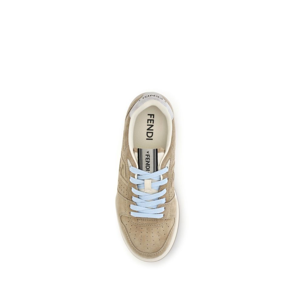 Fendi Beige Rubber Sneakers