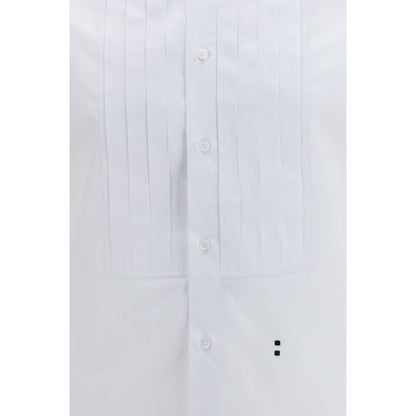 Fendi White Cotton Dress Shirt