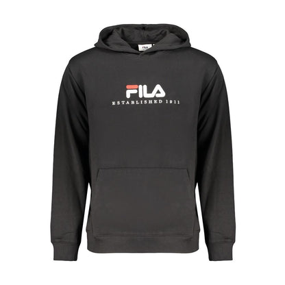 Fila Black Cotton Men's Sweatshirt