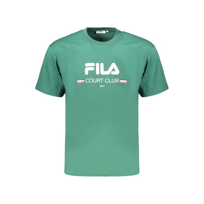 Fila Green Cotton Men's T-Shirt