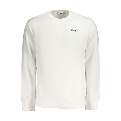 Fila White Cotton Men's Sweatshirt