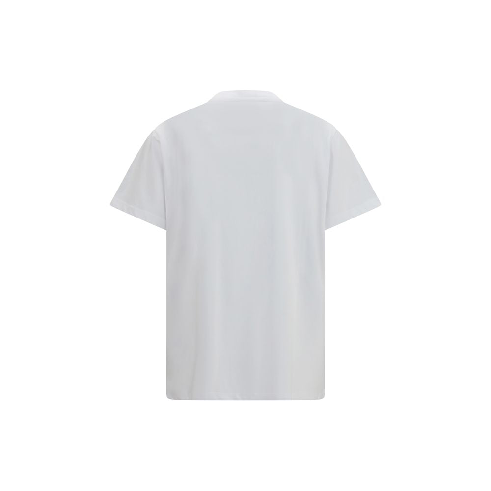 Ganni White Cotton T-Shirt