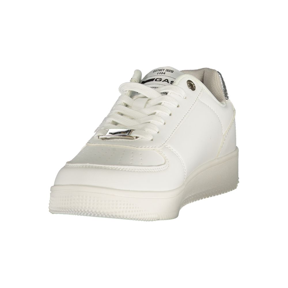 Gas Bianco Poliuretano Women Sneaker