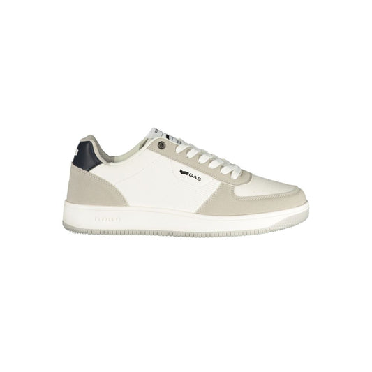 Gas Bianco Polyurethane Men Sneaker