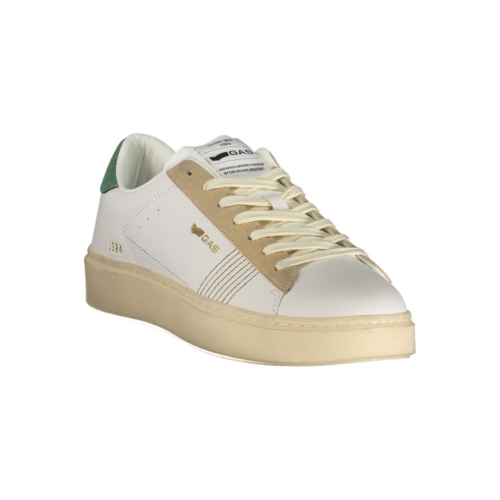 Gas White Polyurethane Men's Sneaker