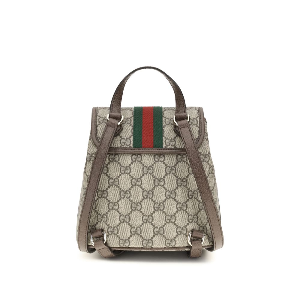 Gucci Beige Fabric Backpack