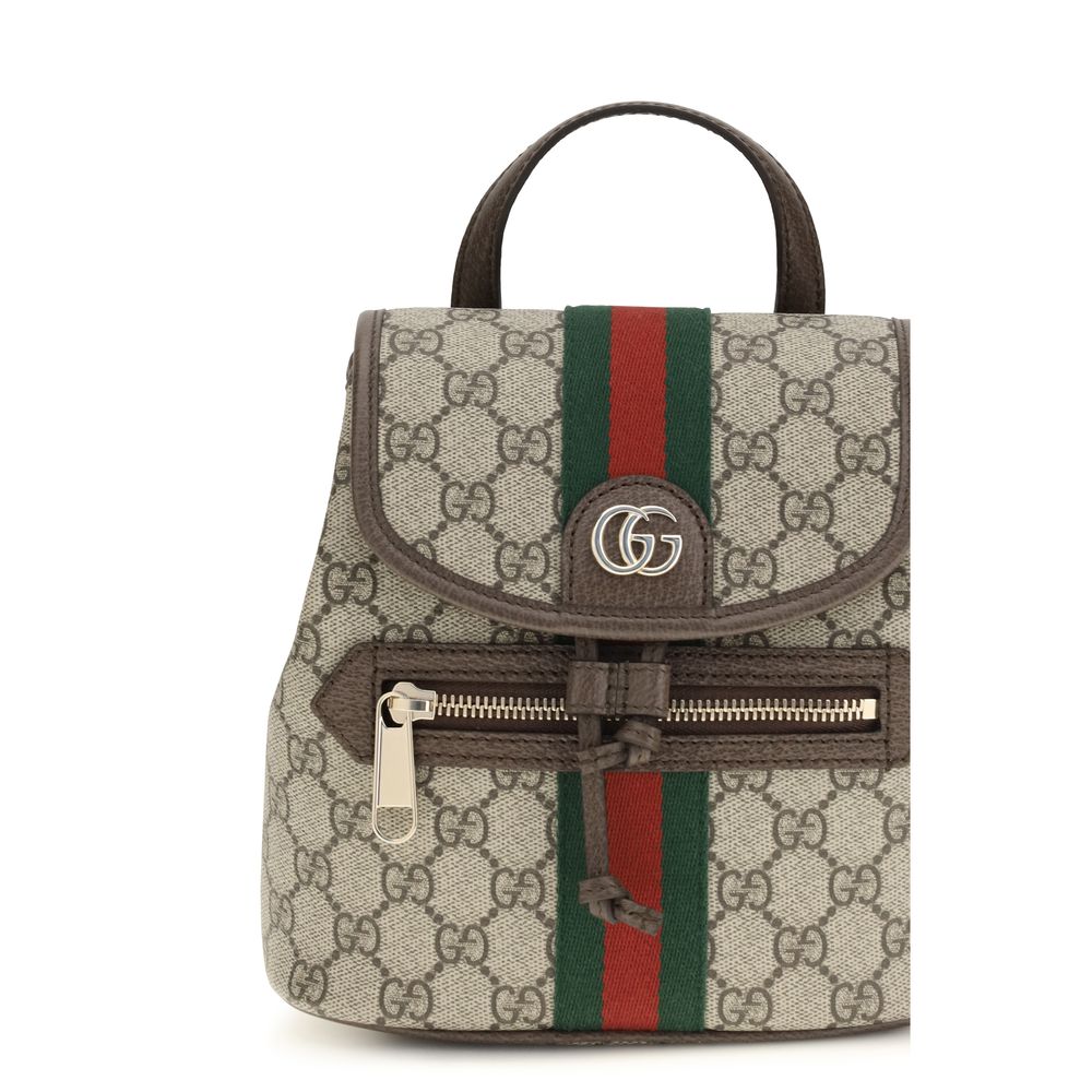 Gucci Beige Fabric Backpack