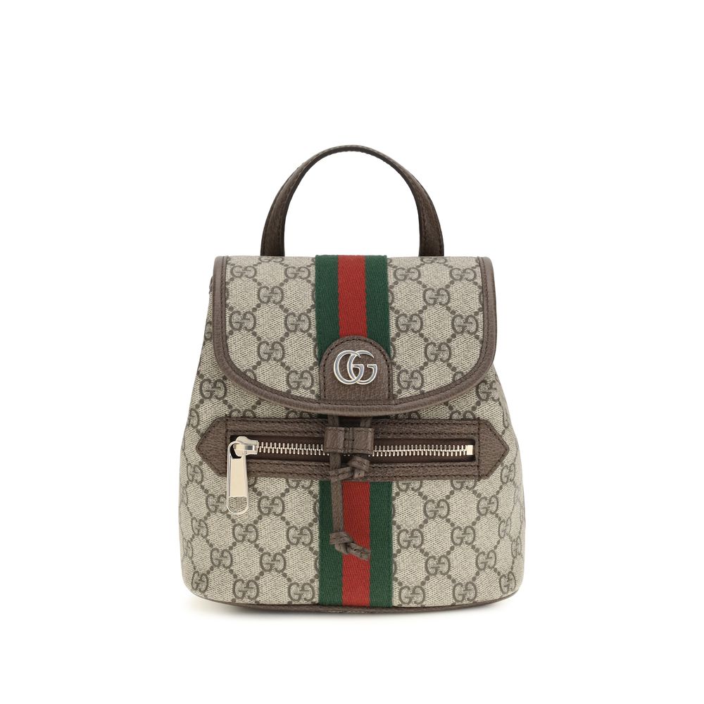 Gucci Beige Fabric Backpack
