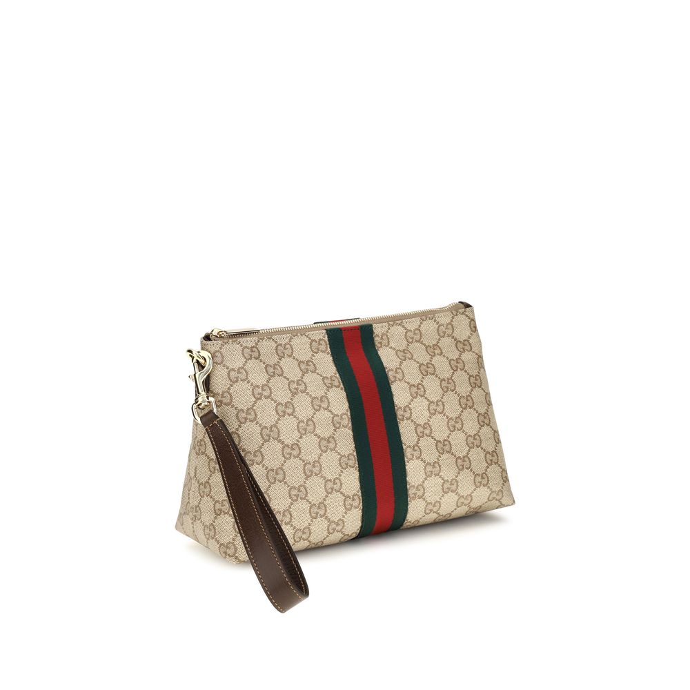Gucci Beige Fabric Shoulder Bag