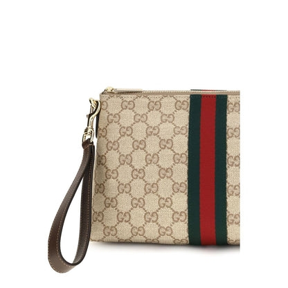 Gucci Beige Fabric Shoulder Bag
