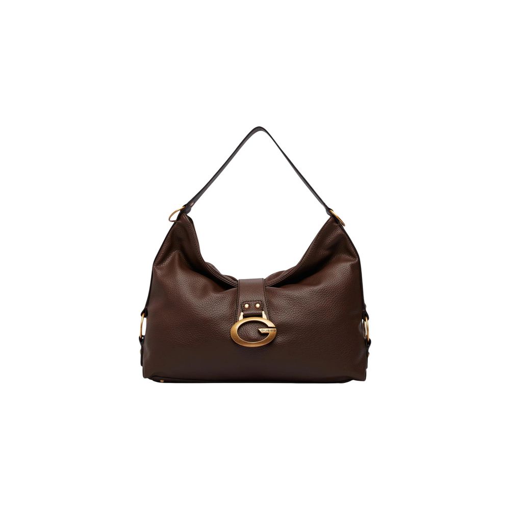 Guess Brown Polyethylene Handbag