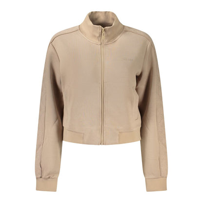Guess Jeans Beige Polyester Sweatshirt