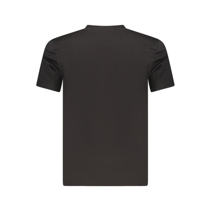Guess Jeans Black Organic Cotton Men T-Shirt