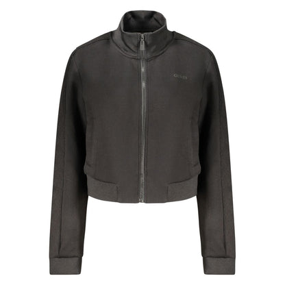 Guess Jeans Black Polyester Sweatshirt
