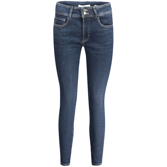 Guess Jeans Blue Cotton Women Skinny Jeans