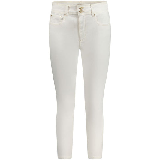 Guess Jeans White Cotton Women's Skinny Jeans