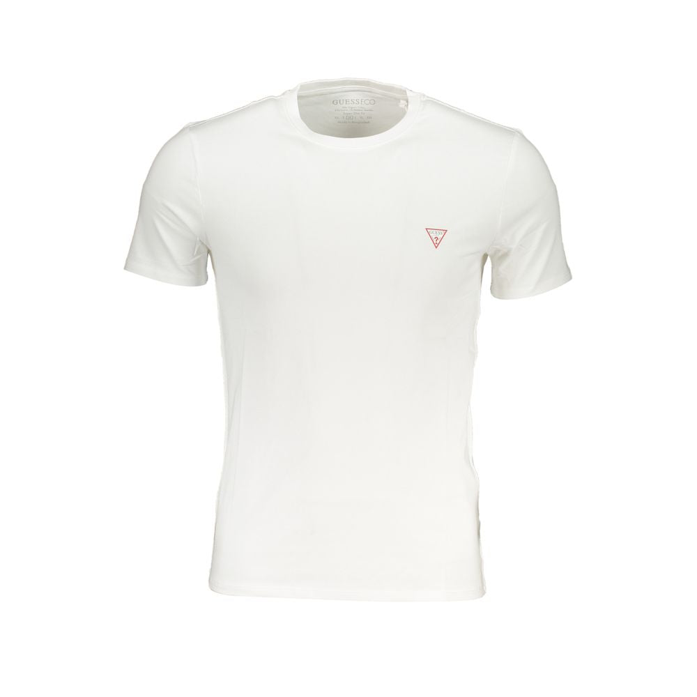 Guess Jeans White Organic Cotton Men's T-Shirt