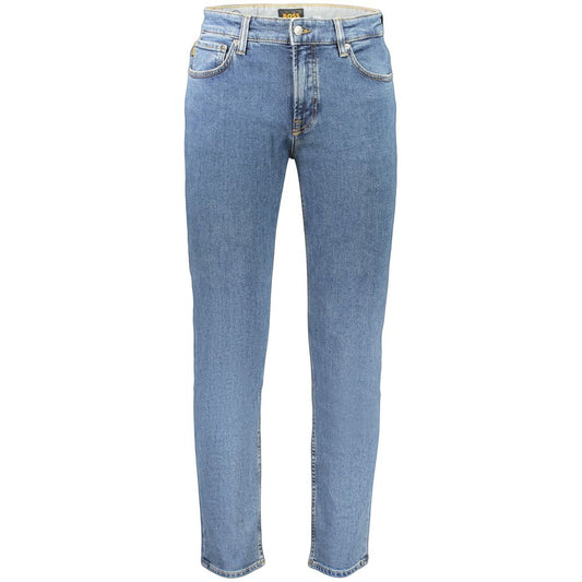 Hugo Boss Blue Cotton Men's Jeans