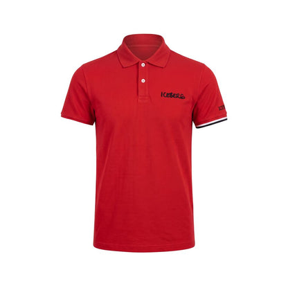Iceberg Red Cotton Men Polo Shirt