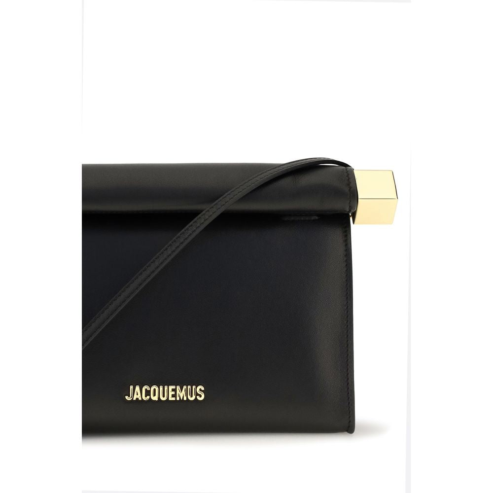 Jacquemus Black Lamb Ovis Aries Shoulder Bag