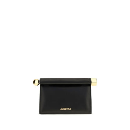 Jacquemus Black Lamb Ovis Aries Shoulder Bag