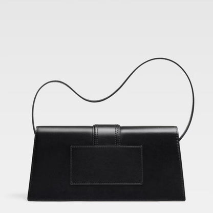 Jacquemus Black leather Le Bambino Long bag