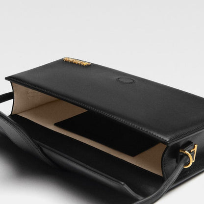 Jacquemus Black leather Le Bambino Long bag