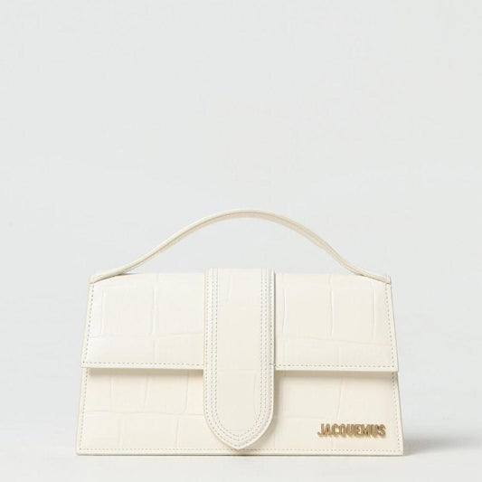 Jacquemus Ivory Cocco Le Grand Bambino Handbag