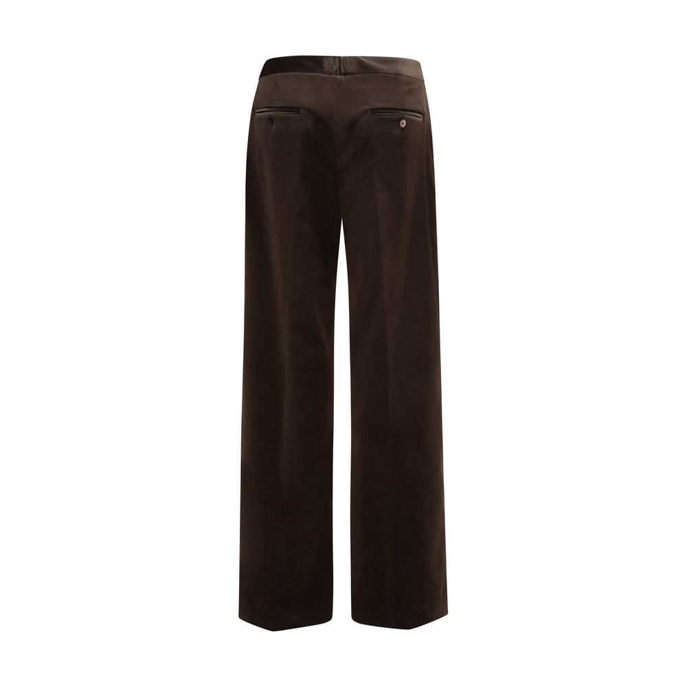 Lardini Brown Cotton Pants