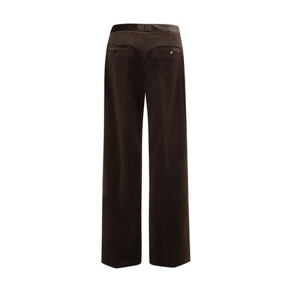 Lardini Brown Cotton Pants