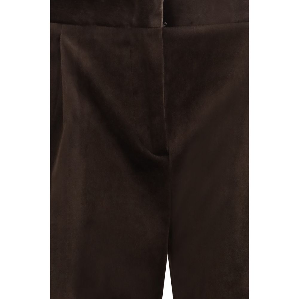 Lardini Brown Cotton Pants