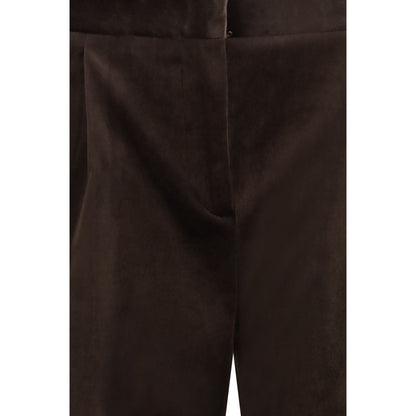 Lardini Brown Cotton Pants