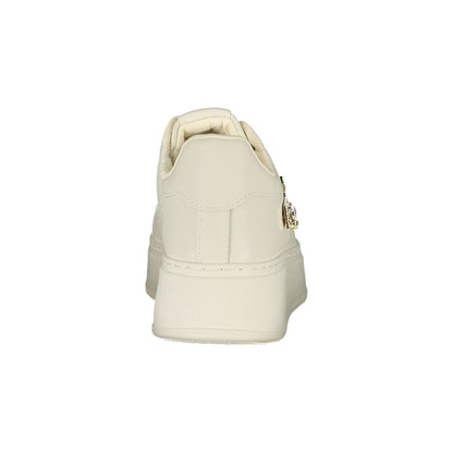 Laura Biagiotti Bianco Polyurethane Women Sneaker