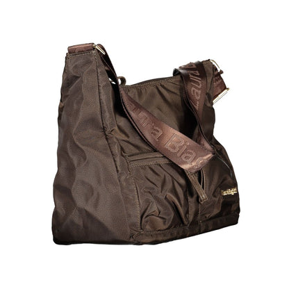 Laura Biagiotti Marrone Polyester Women Handbag