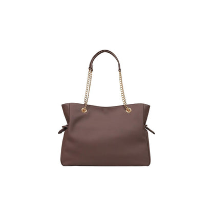 Love Moschino Brown Polyester Handbag