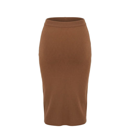 Malo Beige Cotton Women's Skirt