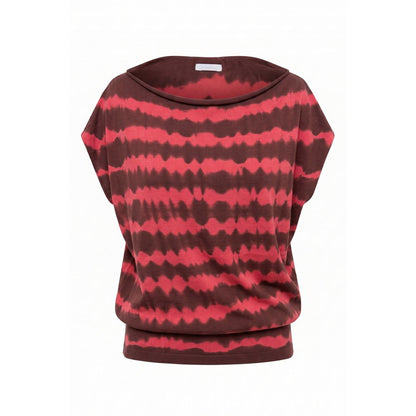 Malo Brown Cotton Women T-Shirt