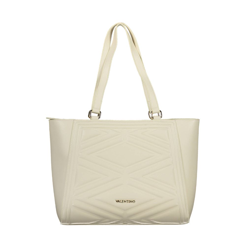 Mario Valentino Beige Polyurethane Women Bag