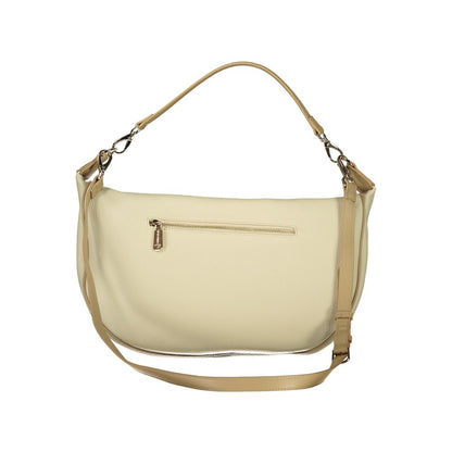 Mario Valentino Beige Polyurethane Women's Bag